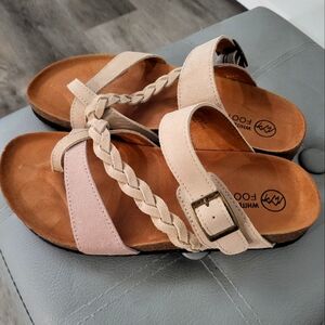 white mountain slide sandles